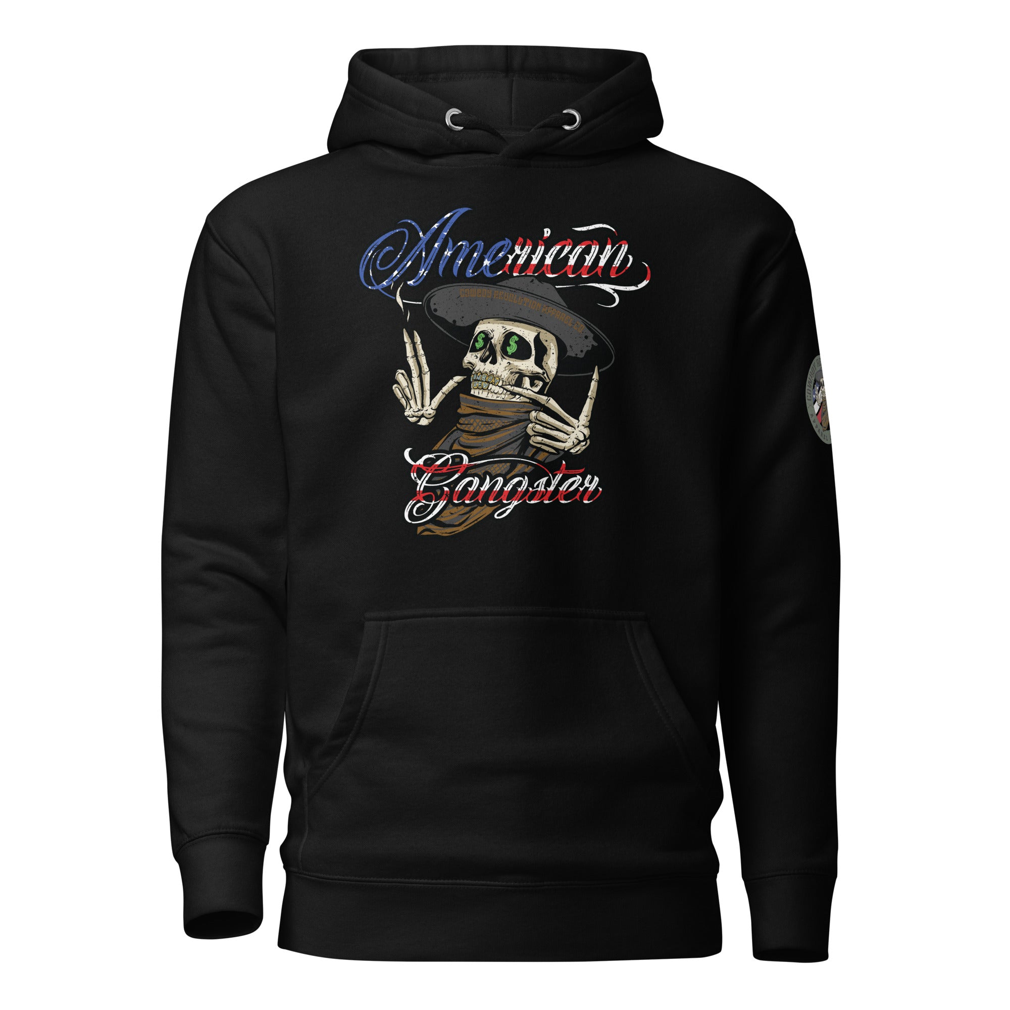 "American Gangster" Cowboy Revolution Premium Hoodie