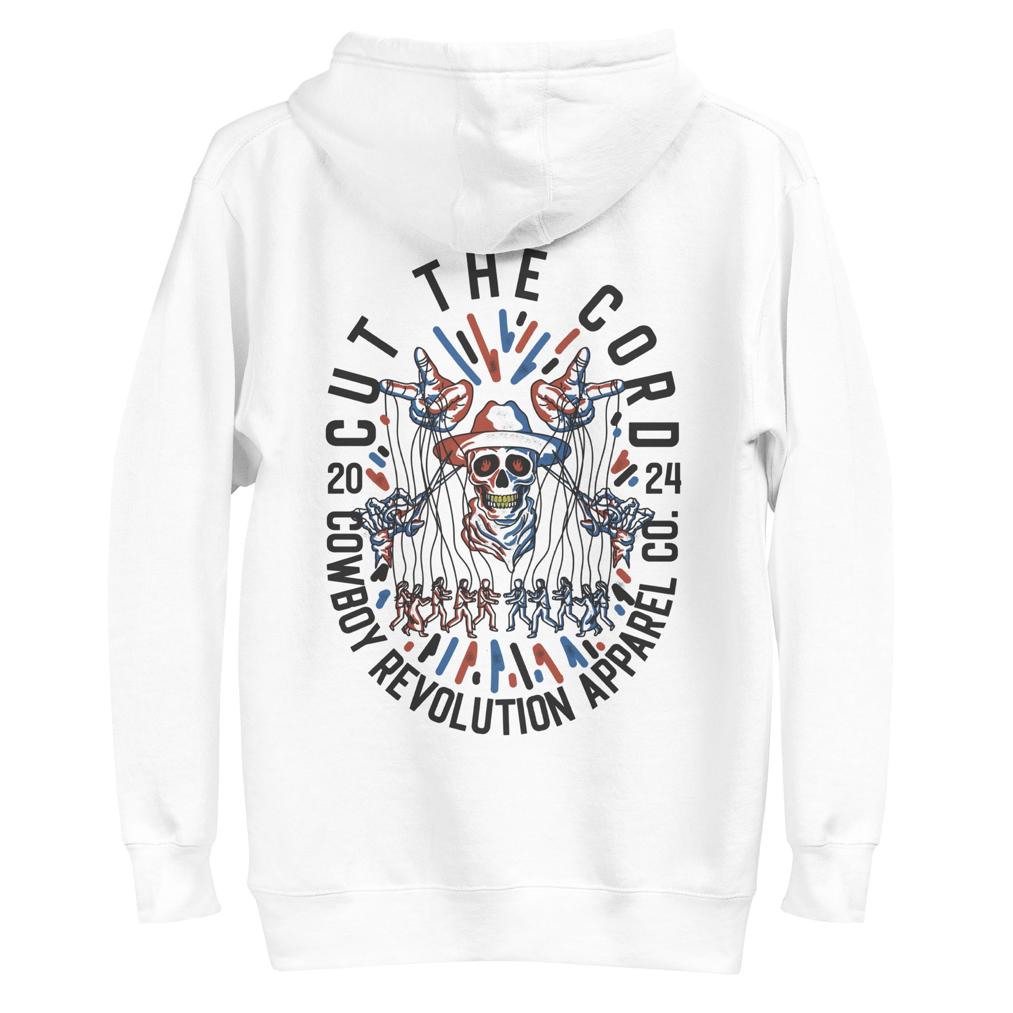 "Cut The Cord" Cowboy Revolution Premium Hoodie