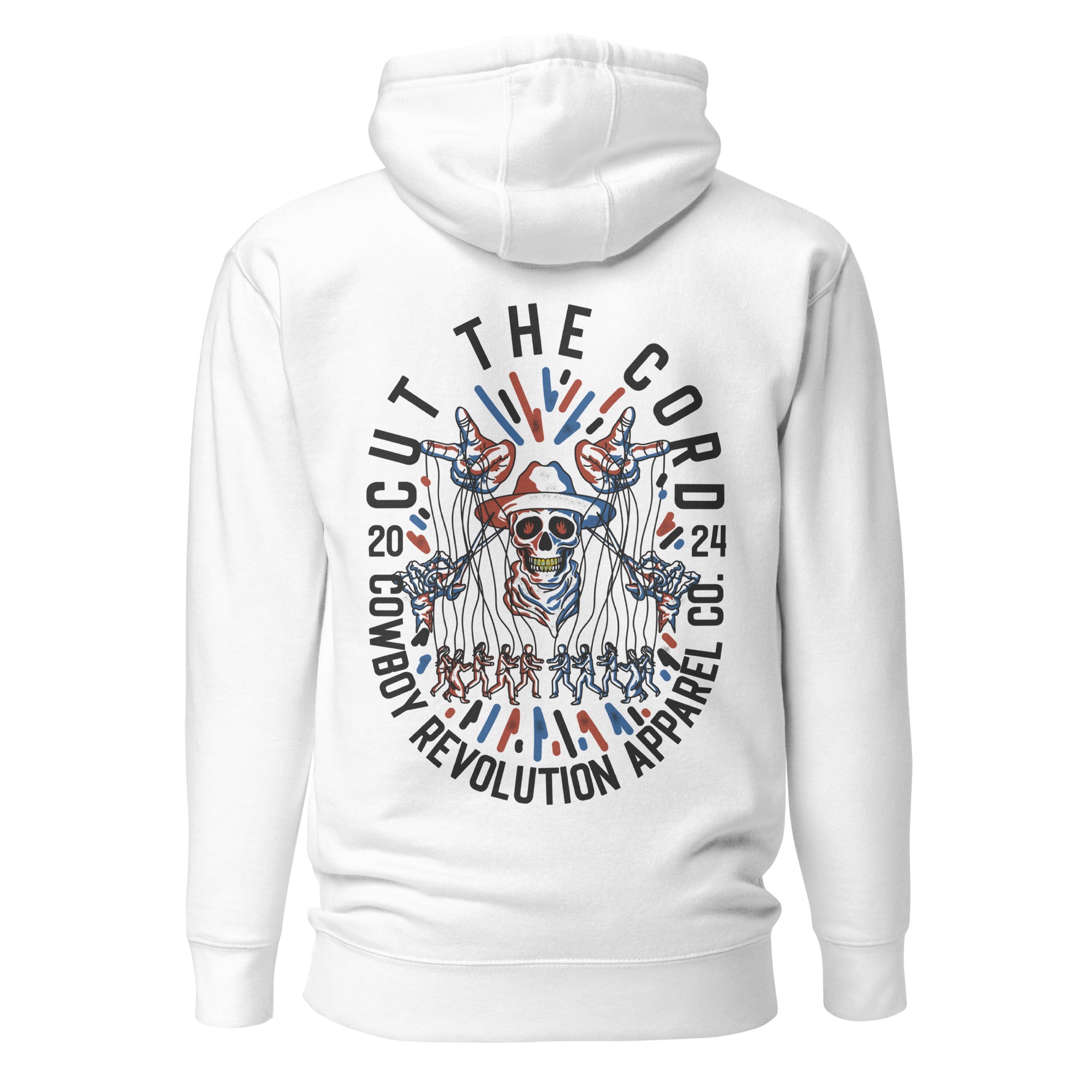 "Cut The Cord" Cowboy Revolution Premium Hoodie