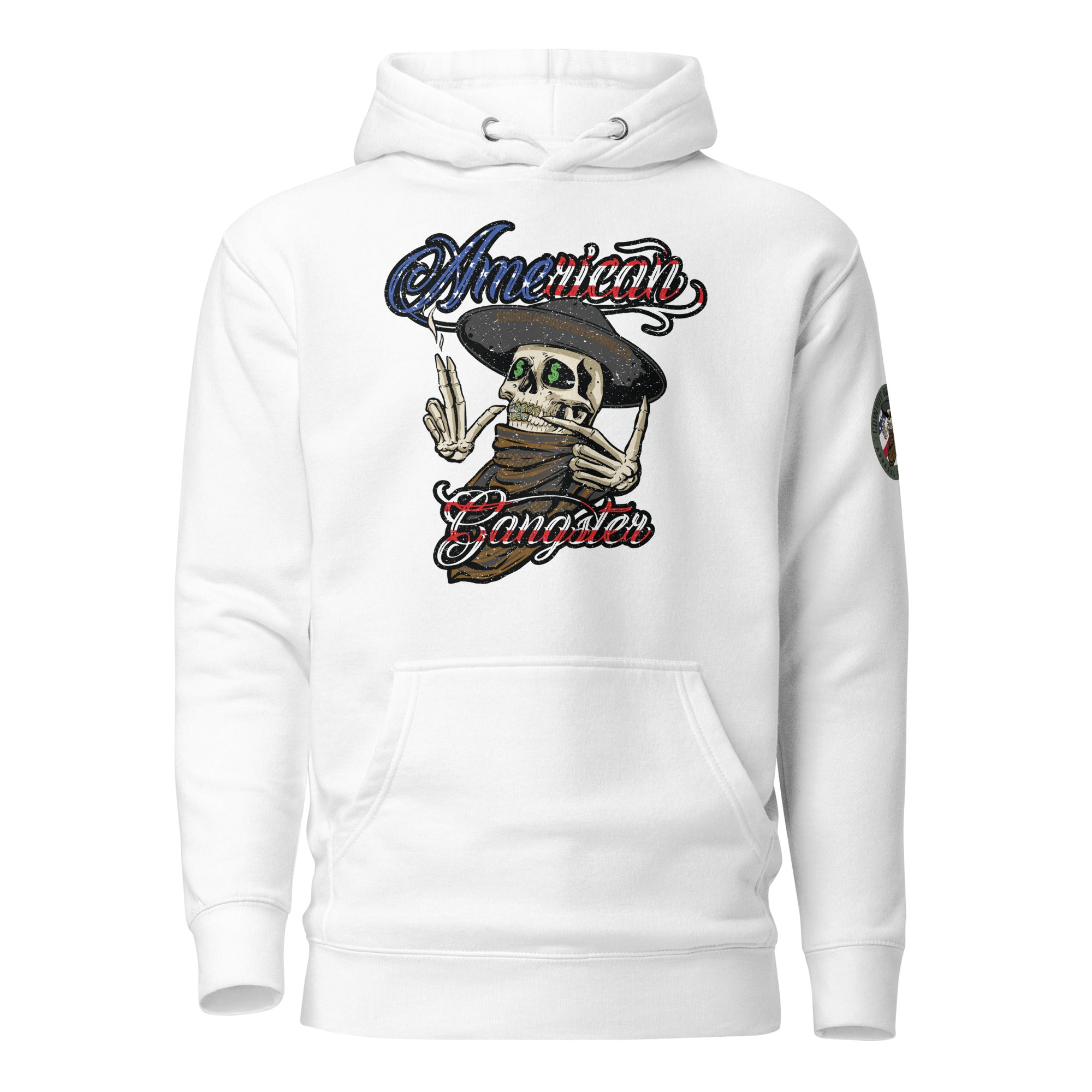 "American Gangster" Cowboy Revolution Premium Hoodie